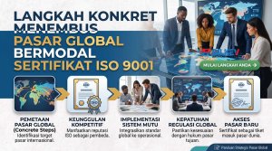 Langkah Konkret Menembus Pasar Global Bermodal Sertifikat ISO 9001